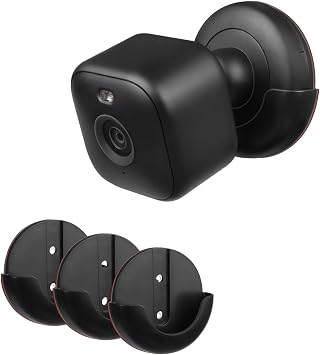 Blink Mini 2 i in 3 Paket Yap kanl  Duvar Montaj , Matkaps z Kamera Montaj  Kolay Kurulum Siyah