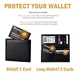 Ultrashang 2Pcs RFID Blocking Card, Fuss-free Protection for Entire Wallet Shield, Credit Card Protector NFC Bank Debit Blocker, Identity Theft Prevention for Passport Travel Security (Ver. 2.0) - Image 2