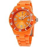 Ice Classic Solid Orange Dial Plastic Strap Men's Watch CSOEBP10