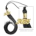 GFY Unisex Matte Graduation Cap & Gown Set with 2025 Tassel Year Charm for Middle School, High School, & Bachelor
