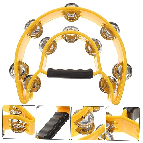 MARMERDO 1 Unidade Anel De Chocalho Toque De Sino Prático Instrumento Pandeiro Campainha Para Festa