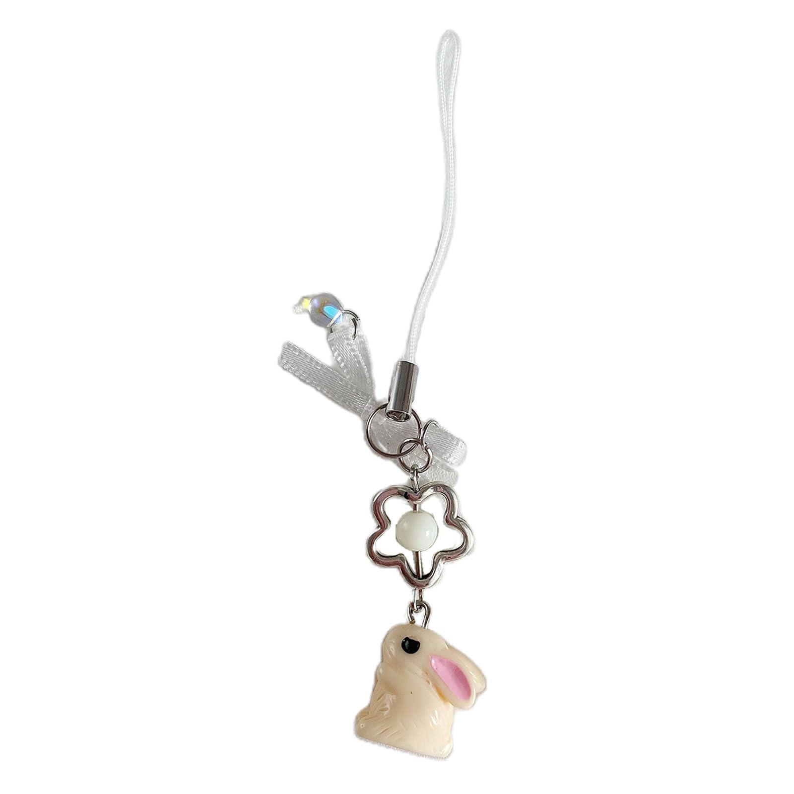 NEWFT Bowknot Keychain for Girls Women Phone Strap Backpack Charm Keychain