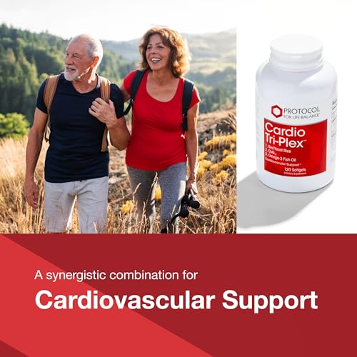 Protocol Cardio Tri-Plex - Heart Health Formula* - with Red Yeast Rice, CoQ10 & Omega-3 Fish Oil - DHA Dietary Supplements - Thumbnail 3