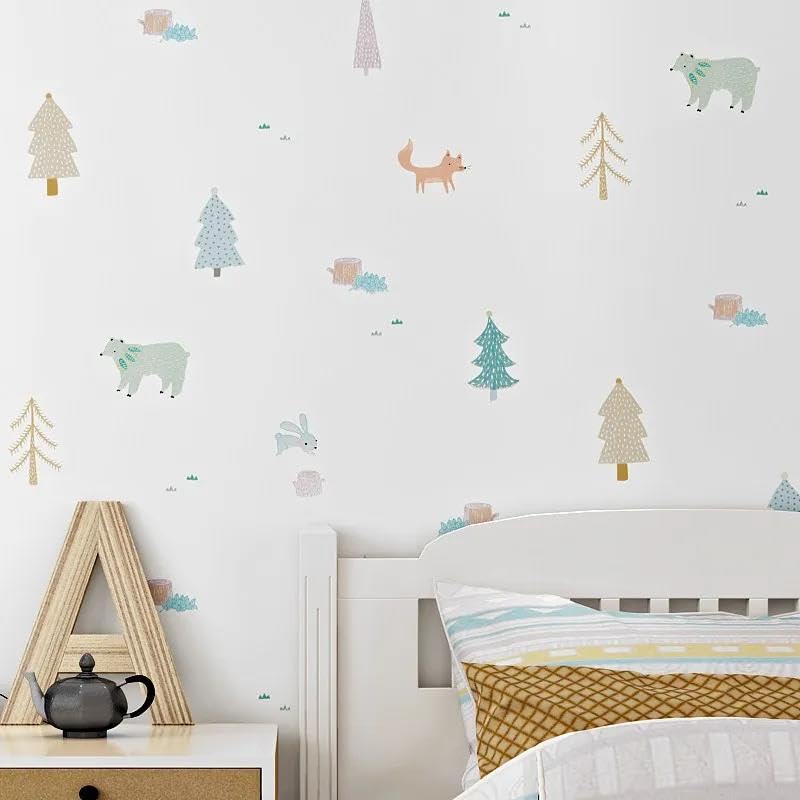 Papier peint 3D enfants intissé pour masquer les défauts d'un mur