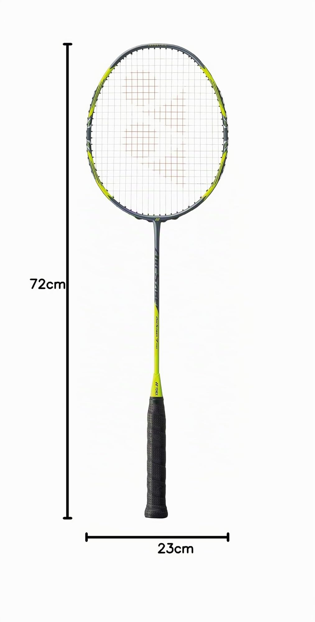 YONEXYONEX Astrox Smash Badmintonschläger, Schwarz/Rot