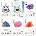 PIBEX Rock Collection Starter Kit - 54 Pcs Assorted Gemstones, Crystals, Rocks & Minerals, with Learning Book & ID Cards, Earth Science Kit Toy, A Geology Gift for Kids & Adults Ages 8+