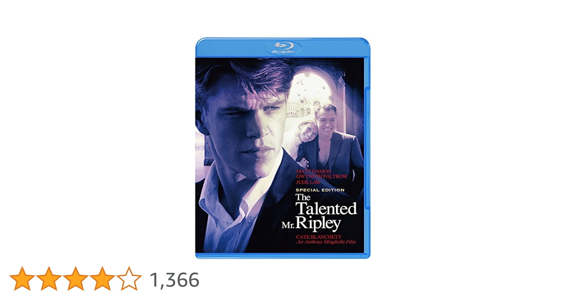 (未使用･未開封品)　リプリー(Blu-ray Disc) 60wa65s Amazon.co.jp: リプリー [Blu-ray] : マット・デイモン