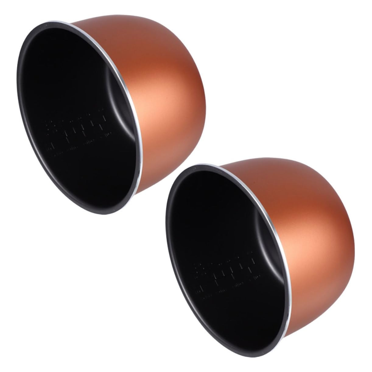 Cuoci Riso Ricambio 5l in Lega di Alluminio, 2 Pezzi | Rivestimento Antiaderente, Design Ispessito, per Ricette a Riscaldamento Prolungato e Pasti Familiari Quotidiani