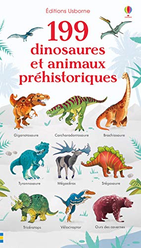 199 dinosaures et animaux préhistoriques [French] 147494406X Book Cover