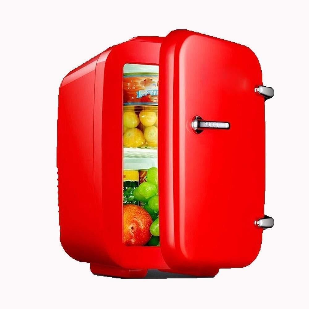 Mini refroidisseur rouge élégant 4 litres pour maison et dortoir