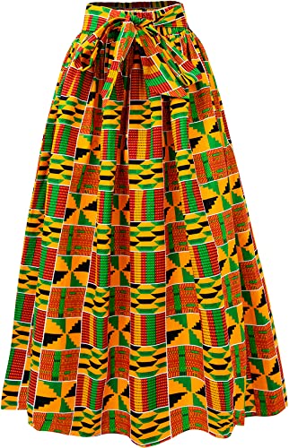 SHENBOLEN Frauen afrikanischen Druck Rock...