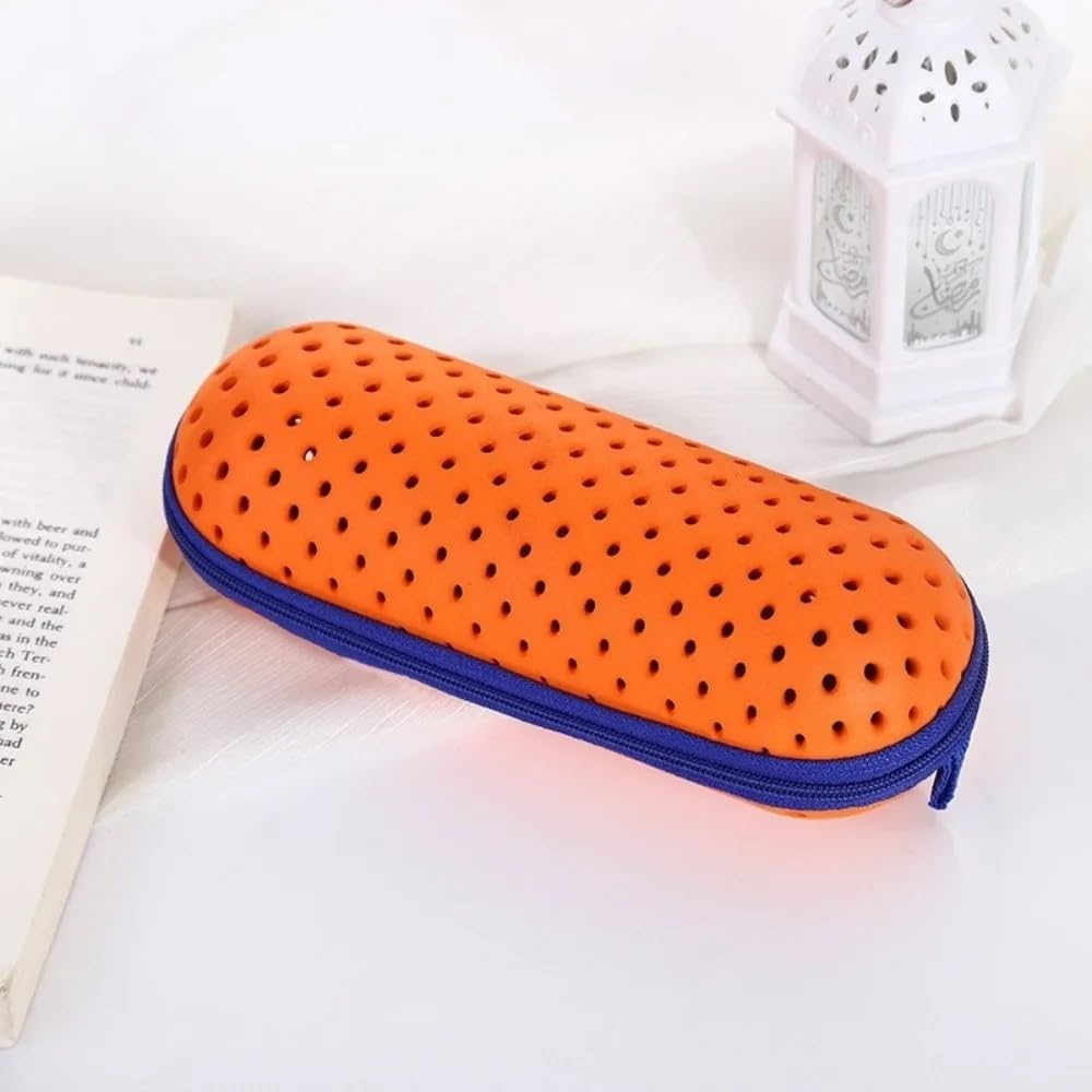 Etui na okulary Organizer na okulary EVA Etui na okulary dla mężczyzn i kobiet w różnych rozmiarach Pudełko do przechowywania Organizer na okulary(Pink)