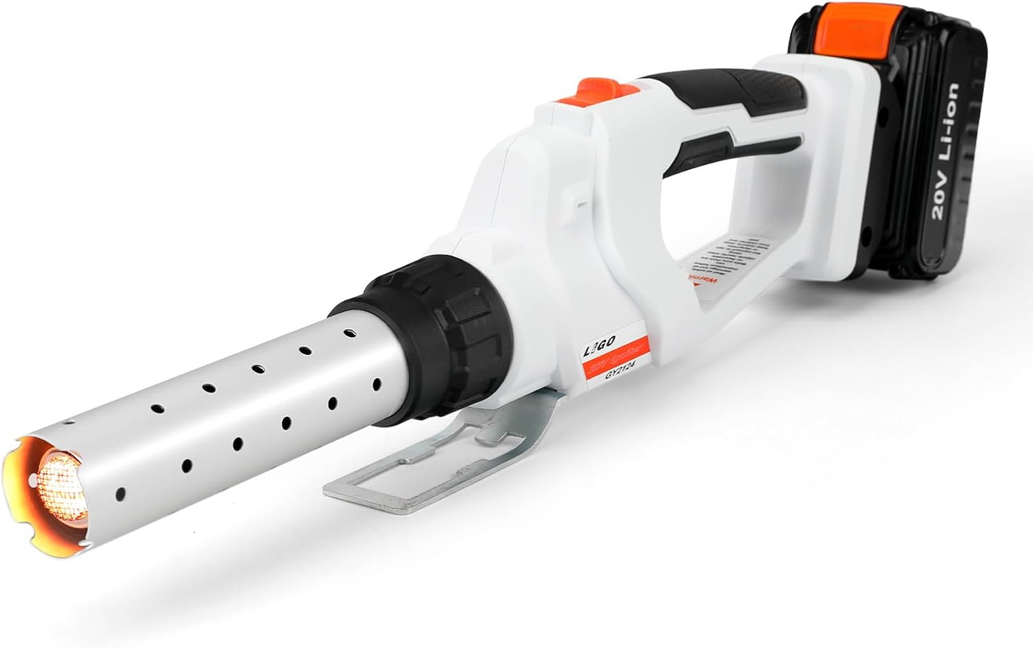 LIGO Cordless Fire Starter, 20V Charcoal Starter and Lighter, Chemical Free Heated Air with Blowing Fuction, Included 4.0Ah Battery, for Charcoal, BBQ, Grill LIGO Cordless Fire Starter, 20V Charcoal Starter and Lighter, Chemical Free Heated Air with Blowing Fuction, Included 4.0Ah Battery, for Charcoal, BBQ, Grill