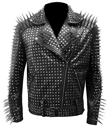ジャケット・アウター opium darkwear punk studs riders jacket 51apKVhCPFL.jpg