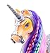 11'' My Sparkle Unicorn Toy with Wings and Removable Saddle, Unicorn Toys for Boys and Girls, My Unicorn Styling Head, Unicorn Gifts for Kids Age 3 4 5 6 7