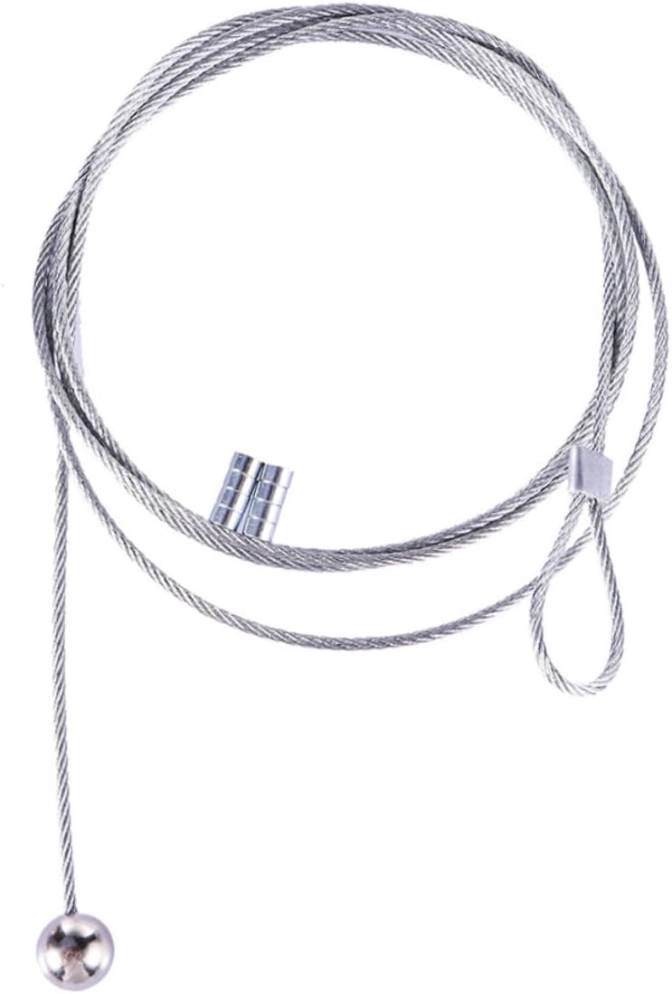 Ciieeo 6pcs Magnetic Photo Rope Display for Horizontal Vertical Hanging Easy to Install Walls More for Home Office Dorm Decor