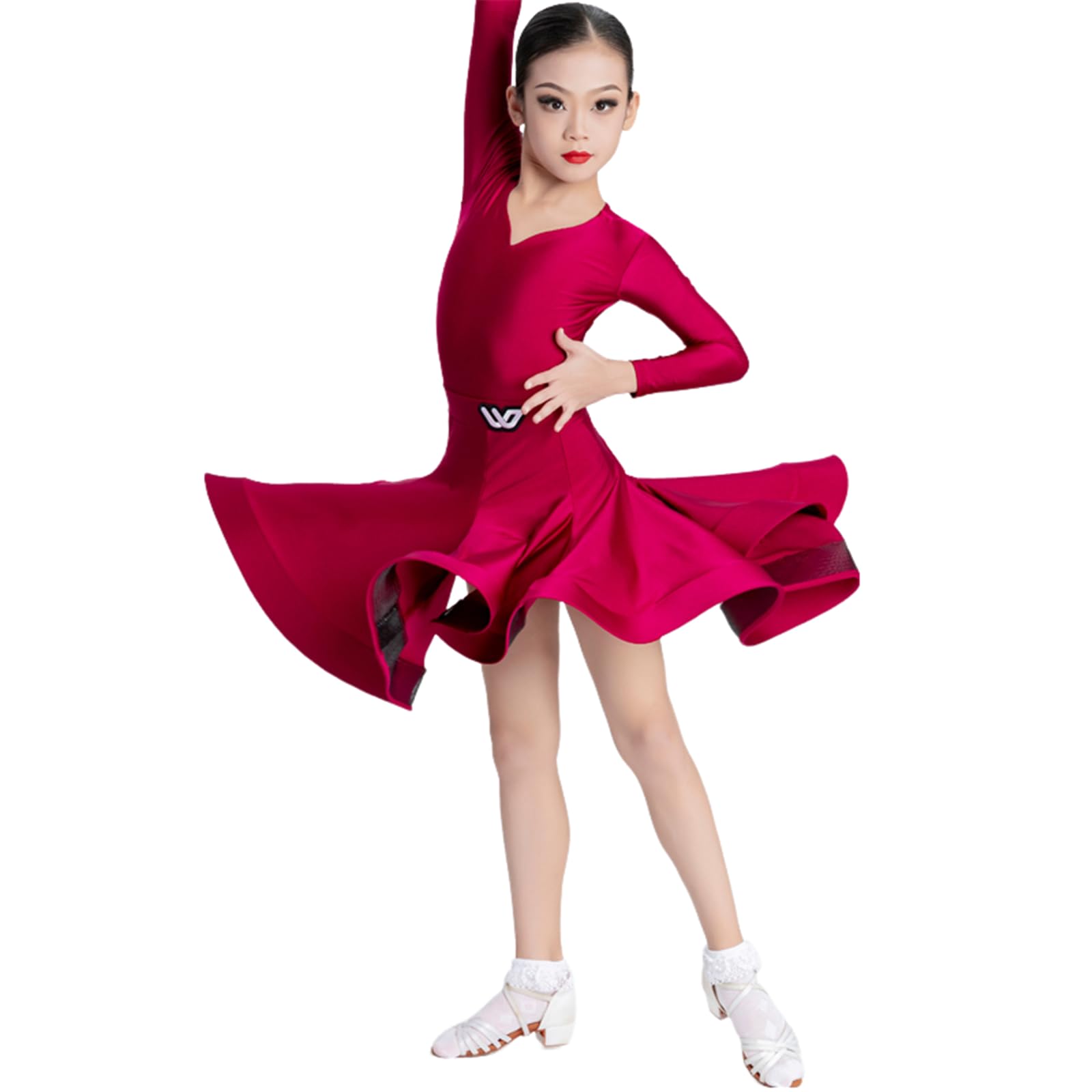 Costume de salsa enfant pour l'entraînement quotidien de danse