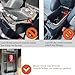 Vesul Center Console Organizer Tray Compatible with Toyota RAV4 2013 2014 2015 2016 Storage Box ABS Tray Insert Organizer Glove Pallet