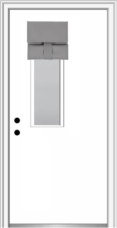 Cortinas de porta francesas blackout macias para privacidade, bloqueiam a luz e a luz do sol. Escurecimento de ambientes com isolamento térmico, cortinas de porta fáceis de instalar. (1 painel,
