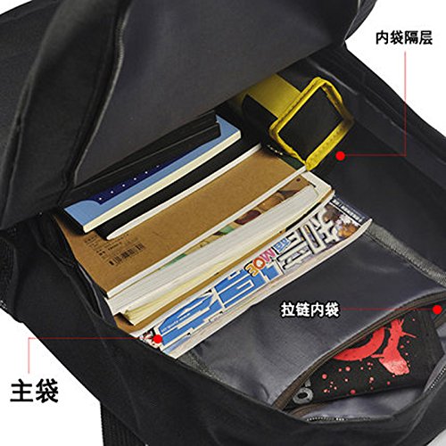 Game Black Oxford Backpack Sport Bag For Men And Women2