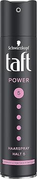 Schwarzkopf 3 Weather Taft Power Cashmere Touch Mega Strong Hold 5, Pack of 1 1 x 250 ml