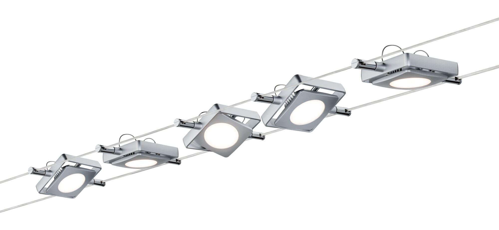 Paulmann 941.08 Seilsystem, Integriert, silber