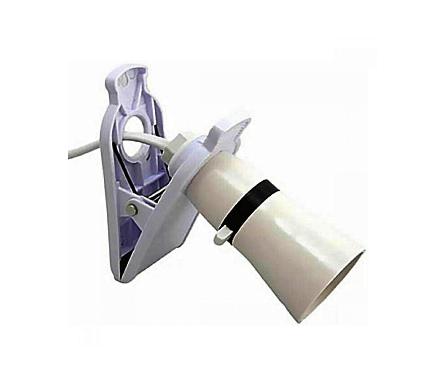 Mr. Gadget's Solutions Clip On Light Switched Lamp Holder Bulb Holder Flex &UK Mains Plug - 2m