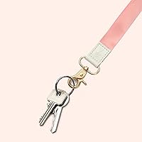 Vista 3 de Cordón para el cuello para llave y placa de identificación, cordón para el cuello para hombres y mujeres