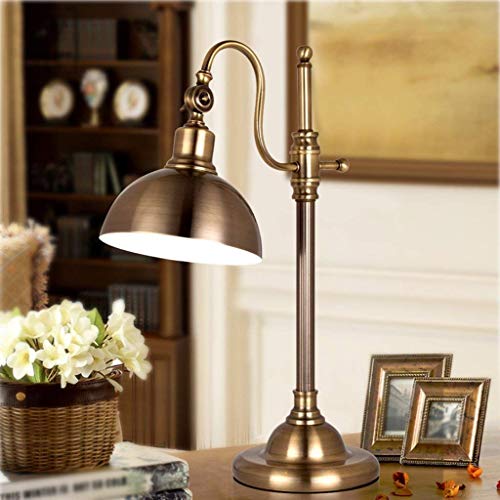 Lampe d'apprentissage E27 éclairage bureau rétro salon chambre fer