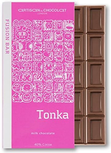 Artisan du Chocolat Tonka Milk Chocolate Bar 45 g (Pack of 3)