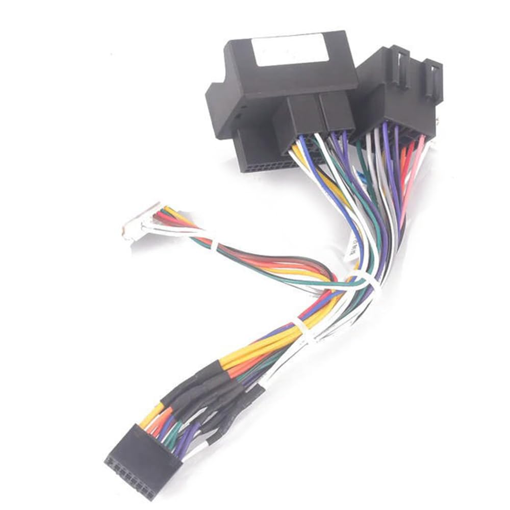 Oulesh Harnais de Câblage pour Opel Astra/H/J/G/K/Zafira B Antara Vectra Corsa D Meriva A, pour Android 16pin Faisceau de câbles autoradio