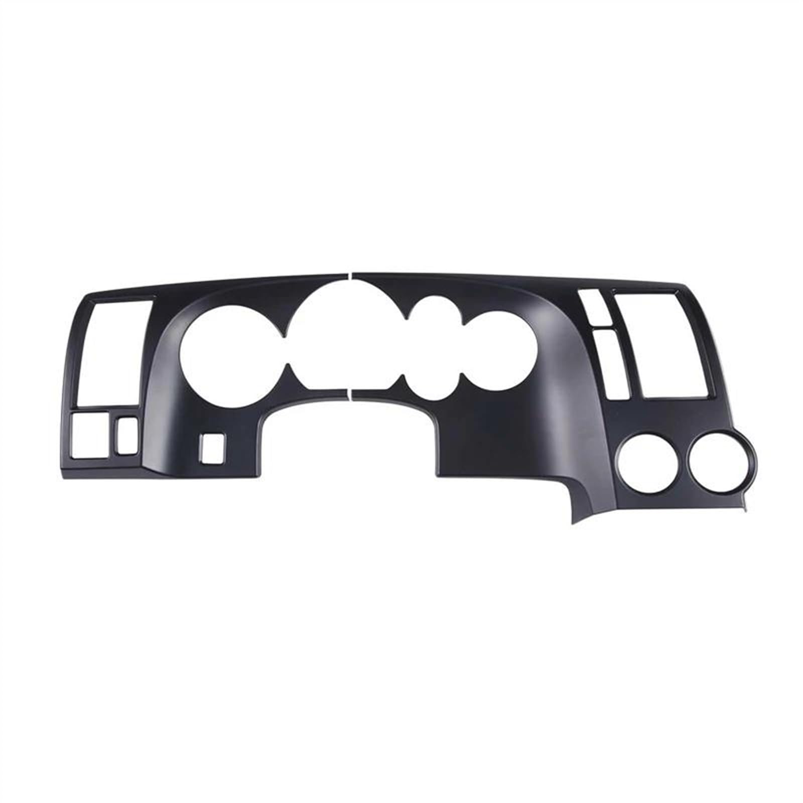 Piwine Matte Black Car Interior Accessories Sticker Dashboard Tachometer Panel Decorative Cover For Toyota For Tundra 2007-2013