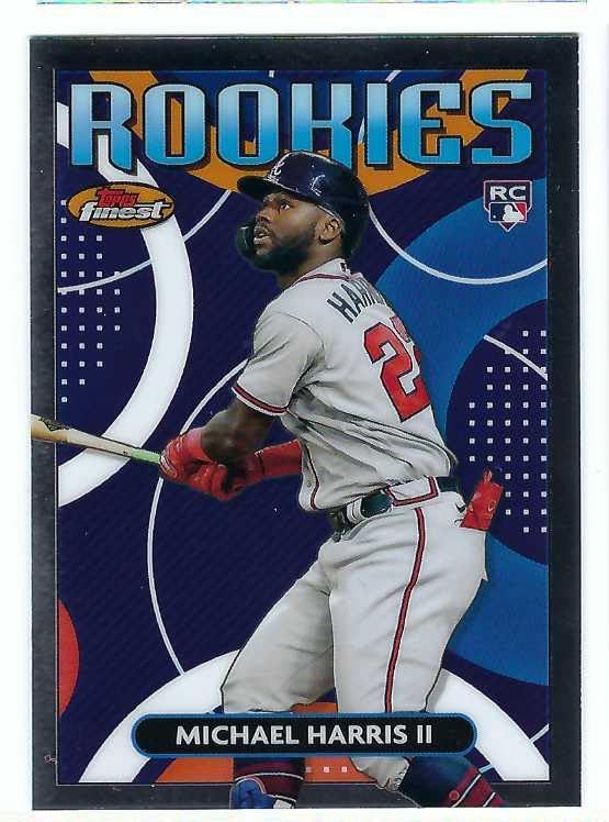 MICHAEL HARRIS II 2023 Topps Finest Rookie Design Variation #FRD-5 Baseball Rookie Card RC Atlanta Braves