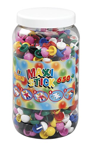 Hama – Maxi – Maceta de 650 Peones 7 Coul. , 9791 , color/modelo surtido