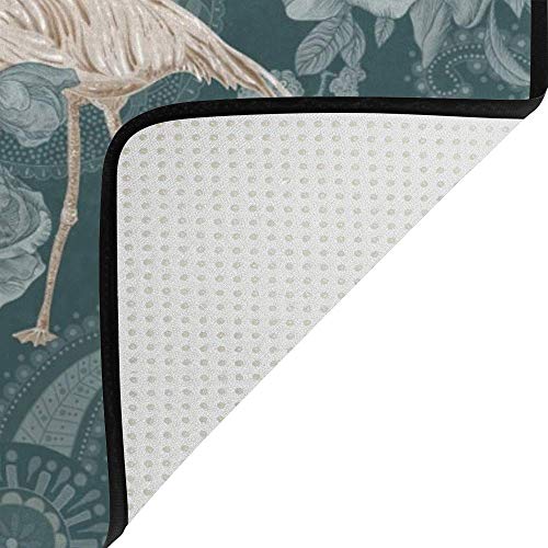 Tapis jungle pour salon et chambre déco grand format lavable - 5
