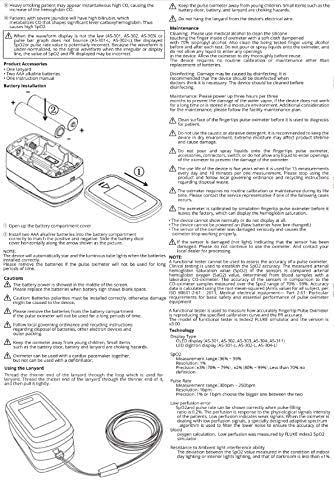 Miniatura 8 de Santamedical Oxímetro de pulso de la punta del dedo, monitor de saturación de oxígeno en sangre SPO2