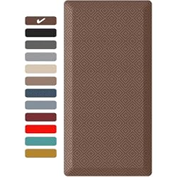 Ophanie Kitchen mats for Floor, 3/4 inch Thick, 20x48 Anti Fatigue Cushioned Mat,Kitchen Rugs,Waterproof,Comfort Ergonomic Standing Mat for Office,Home,Sink with 99+ Pairs of Anti-Slip Bottom Ridges