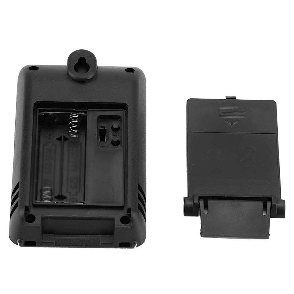 Digital Hygrometer, Indoor Outdoor Thermometer to Monitor Temperature with Remote Sensor Weather Forecaster