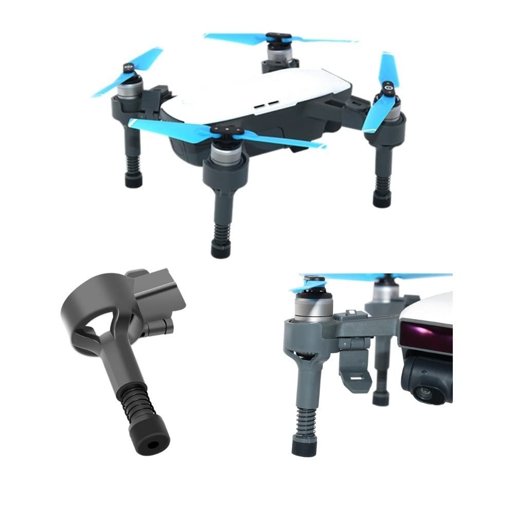 Drone Accessories for DJI Spark 35mm Landing Gear Kits Shock Proof Leg  Protection Gimbal Protector for DJI Spark Drone with Spring Feet Camera  Guard