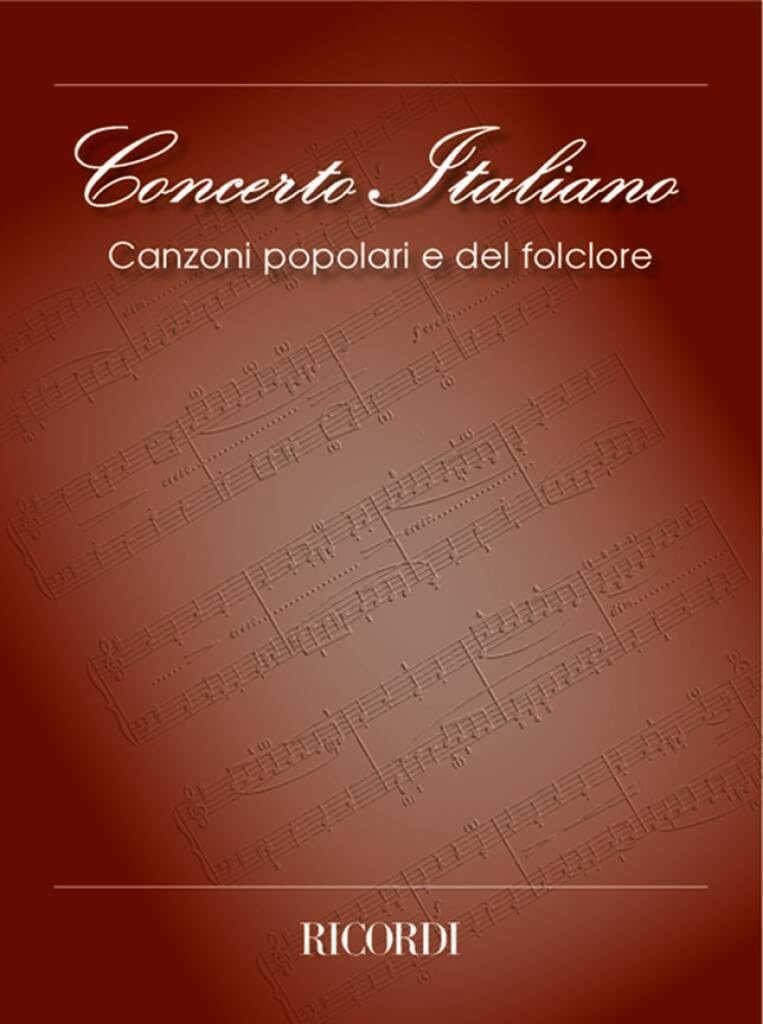 Concerto Italiano Canzoni Popolari
