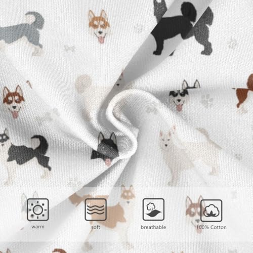 Boys' Exclusive Briefs Toddler Underwear 95% Combed Cotton Boxerbriefs 2T Dog Breed Pattern 913