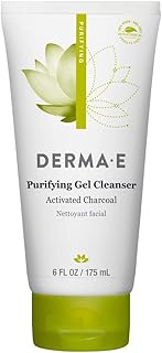 DERMA-E Gel limpiador purificador con carbón ...