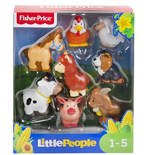 Fisher-Price Little People Toddler Toys Farm Animal Friends 8-Piece Figure Set For Pretend Play Ages 1+ Years - Image 6