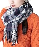 男女兼用 大判 マフラー ストール チェック 無地 スクール 学生 中学生 高校生 大人 プレゼント ギフト クリスマス 定番 秋 冬 レディース メンズ