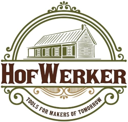 HofWerker Werkzeuge für Holzleim | Holzleim-Pinsel | Silikon-Schale, Leimrolle aus Silikon | Leim-Walze zur Verleimung von Holz, Leimpinsel (190 mm / 25 mm Breite) mit Spatel (2-teiliges Set)