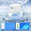 Cargador para iPhone, tipo cubo, 2 unidades con cable Lightning de 6 pies | Carga rápida, adaptador de viaje USB para iPhone 14/13/12/11/10/X/8 Plus/XR/XS Max/7/SE/iPad, AirPods 6