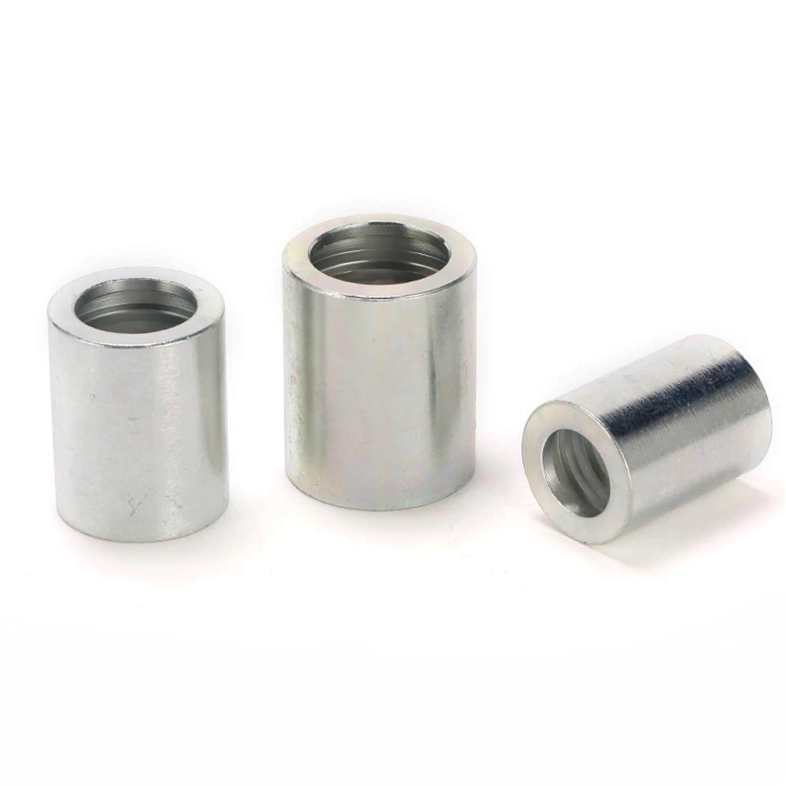 50pcs,00110-12,DN20, Hose Connector,Ferrule For R1,1SN Hose,Hydraulic Fittings,Use with 3/4'' Hoses,High Pressure,Length 43