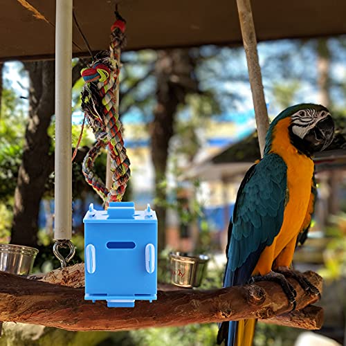 iplusmile Vogel Accessoire, 1 set papegaaienbesparende pot, speelgoed, intelligentie, training, speelgoed, interactief… - Afbeelding 3