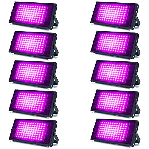 Image of MLD 10W Led Flood Light AC 220V Waterproof Brick focus Floodlights for indoor outdoor Lights | Pink | 10 Watt | Pack Of 10