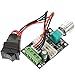 OSALADI Adjustable Motor Controller Motor Pump Controller 30w Dc Motor Controller Electrical Motor Controls Power Converters 12v Controller for Electric Motor Rc Motor 100a Boat Reversing